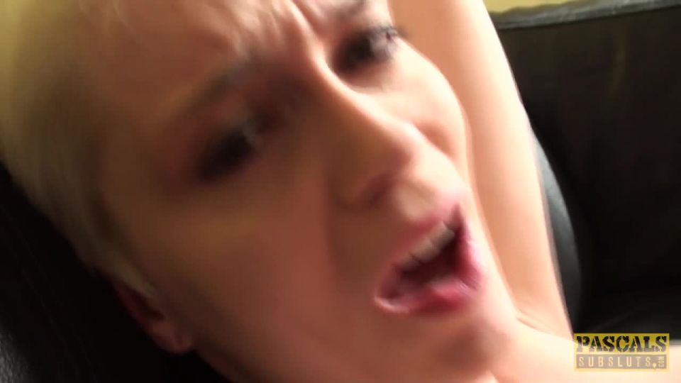 free online video 18 Mila: glazing her gash with second cumshot, lesbian bdsm porno video on femdom porn 