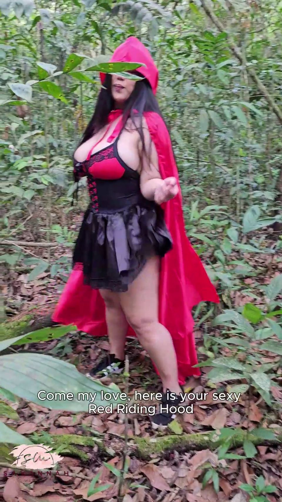 [GetFreeDays.com] A Sexy Little Red Riding Hood   Halloween Special 2024   Savanna bbw hardcore porn