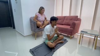 Video My Slutty Stepsister Helps Me With My Yoga Classes And She Do...-1