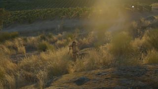 Daring Kiara Outdoor Masturbation in Vineyards-0