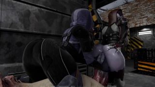 Paranormal huge zombie monster cock invades defenseless innocent hole-6