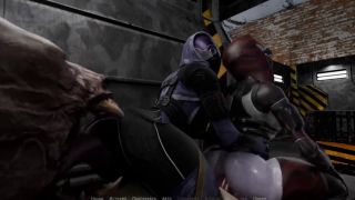 Paranormal huge zombie monster cock invades defenseless innocent hole-9