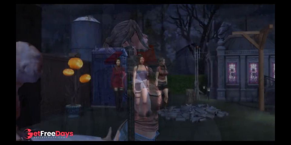 Jill Valentine x Claire Redfield x Ada Wong Resident hentai