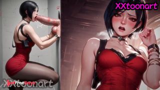 Ada Wong from Resident Evil. Huang uses her big tits to spy on you-3