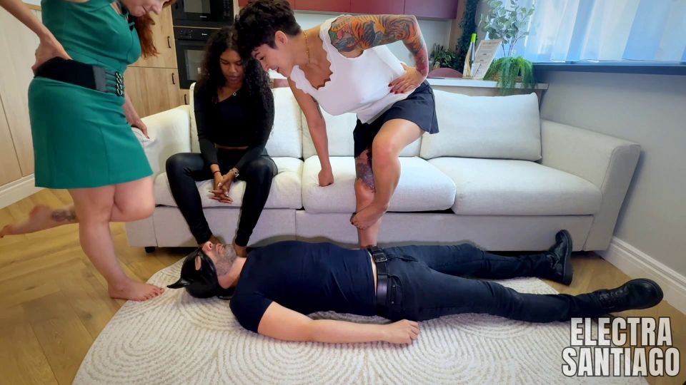 [K2S.CLUB] Electra Santiago, Misia the Witch, Luna Law - Footslut Training With Three Dommes - FullHD 1080P