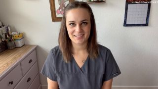 xxx video 6 Nina Crowne - Angry Nurse Gloved Handjob - FullHD 1080p | roleplay | solo female fetish sex-5