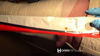 Femdom Porn Sadic Sadie – Shoving In A Catheter While My Patient Is Standing In Bondage-0