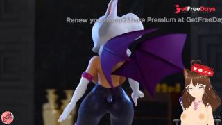 [GetFreeDays.com] Rough the Bat invites me to receive some nice tits on my cock boobjob 3D Furry animation - Jazziuu Adult Film July 2023-1