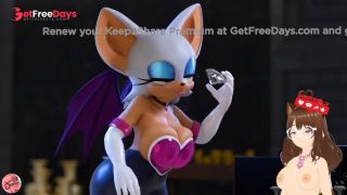 [GetFreeDays.com] Rough the Bat invites me to receive some nice tits on my cock boobjob 3D Furry animation - Jazziuu Adult Film July 2023-6