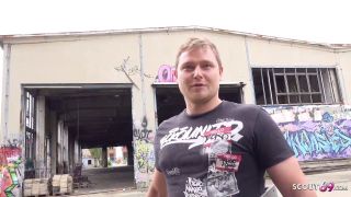 GERMAN_SC0UT - Tattoo Model Snowwhite Talk To Fuck At Real Street Casting - Shaved-4