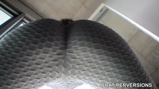 Brat Perversions - Facesitting POV Round Ass in Tight Yoga Pants | goddess worship | fetish porn gay rubber fetish-2