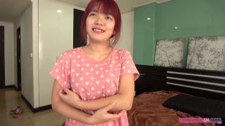 Spunk Filled Creampie For Redhaired Thai Chick-0