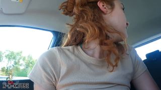 Amateur porn  Cherry Candle  Blowjob While Driving Car Almost Catch By Police-7