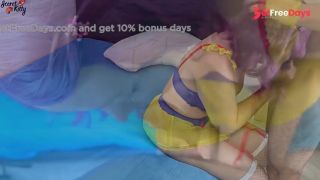 I woke up Snow White with my dick on her lips and ended up with my cock buried in her ass - POV-1