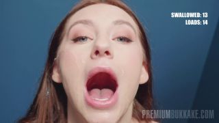 Premium Bukkake with Emma Evans in Gloryhole.-8
