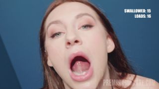 Premium Bukkake with Emma Evans in Gloryhole.-9