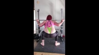 SirenXero - Bungee Wedgie Squats in Panties-3