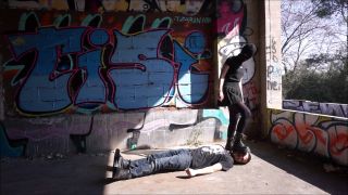 Submitted Teen - Aesthetic Trample Kick Slap And Spits Her Slave 1920P - Femdom-6