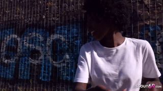 GERMAN_SC0UT - Black Ebony Milf Zaawaadi Real Public Pickup Sex For Cash In Berlin - Anal-2