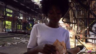 GERMAN_SC0UT - Black Ebony Milf Zaawaadi Real Public Pickup Sex For Cash In Berlin - Anal-3