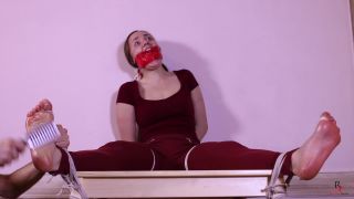 free xxx video 27 RussianFetish - Tickle Hell for Dina. All toes tied foot tickling on feet porn mom feet fetish-6