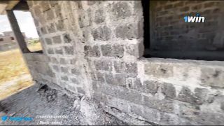 THE NAUGHTY HAWKER WITH A LUCKY STRANGER! (QUICKIE IN ABANDONED HOUSE.-3