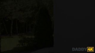 Ridge Crix - DADDY4K. Skinny girl was so nice so she showed her boyfriend's Daddy what the real deepthroat is-1