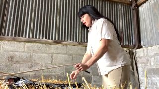 Black Porn Mistress Black 69 – Let Me Punish You In The Straw Barn-0