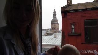 EuroCoeds 092217 young 19yo sarah masturbating and smoking in window-0