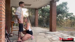 [GetFreeDays.com] Watch me seduce my personal trainer and swallow all his cum in my garden Adult Clip October 2022-4