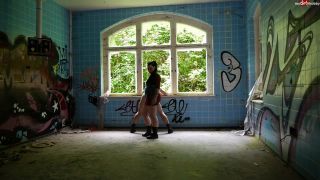 FISTING in veterinary gloves and PE apron with Dominique-Plastique - (Femdom porn)-6