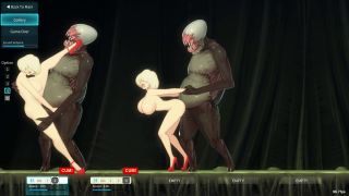 Alenkah - many long cocks fuck blonde in all holes. female voice-1