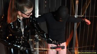 Melisande Sin - Playing With A Cane On My Slaves Balls Se...-4