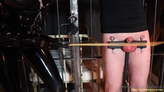 Melisande Sin - Playing With A Cane On My Slaves Balls Se...-7