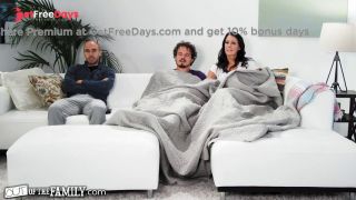 Horny Reagan Foxx Wants the Dick of Her Stepson so Bad Even if Her Husband is Cl-1