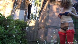 Delia DeLion / Red, White and Blue Pantyhose Goo! Quick ...-5