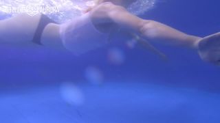 free adult clip 25 Hotline Aurora in 002 Swimming under Water, Wet Shirt, Sweet Ass, GoPro | hotline aurora | teen -4