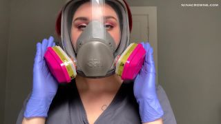 online adult video 48 Nina Crowne - Nurse in Respirator Gives Handjob on pov bald fetish-4