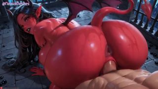 Creampie Demon Girl Fucked  AI-Generated-5