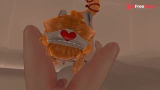 Hot Nurse Gives You a Relaxing Blow Job 3  Clip from ASMR VR RP -7