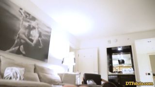 DTFsluts  Fit Slut Abbie Maley Rough Home Sex Tape With James Deen.-8