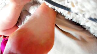 free adult clip 40 Mommy Says Rub Her Feet – Kates Kurves - wrinkled soles - milf porn cosplay foot fetish-1