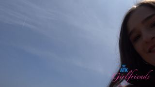 Violet Viper Outdoor Teen Exhibitionism & Tattoos Showdown-5