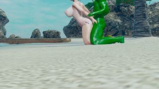 Verified Amateurs HULK SMASHES SQUIRREL GIRLS PUSSY IN THE BEACH-0