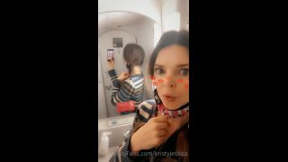 KristyJessica () Kristyjessica - i thought about you while in the bathroom on the airplane does this turn you on 09-04-2021-1
