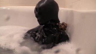 free porn clip 24 Rubber Bubble Bath, black network porn on big tits porn -8