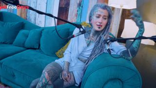 [GetFreeDays.com] Tattoo Model Pornstar Anuskatzz talks about jelousy ASMR Youtube channel ASMRkatz SFW inked hippie Sex Clip July 2023-6