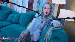 [GetFreeDays.com] Tattoo Model Pornstar Anuskatzz talks about jelousy ASMR Youtube channel ASMRkatz SFW inked hippie Sex Clip July 2023-7