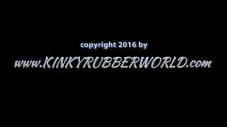 Kinky Rubber World – Black Catsuit Lara And Her Gas Mask Sub-9