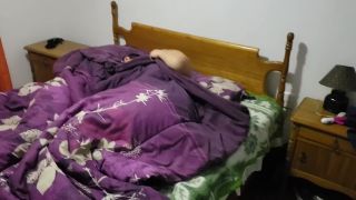 BBW Stepmom Gets Fucked While Sharing Her Bed With Her Stepson.-6